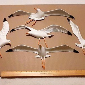 SEAGULL METAL WALL DECOR (5)